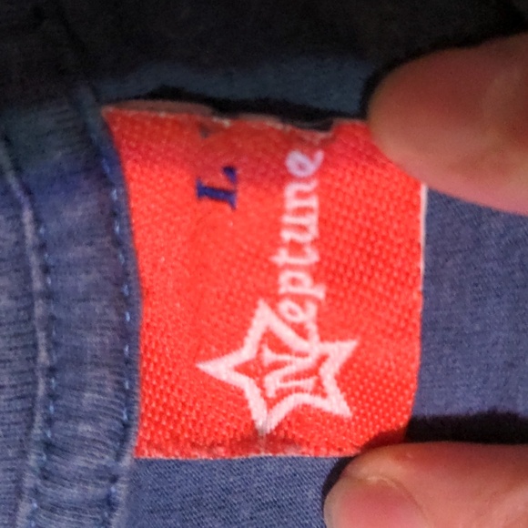 Blue Neptune Samurai Tshirt - Picture 3 of 3